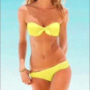 VS Front Tie Yellow Bikini